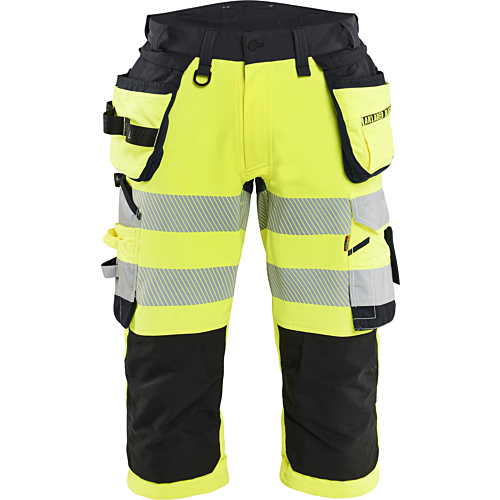 1123 Hi-vis Pirate Trousers 4-way Stretch-Navy/Black-C44