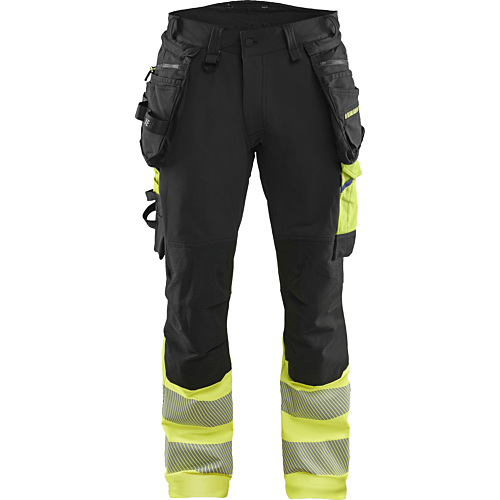 Hi-Vis trousers 4-way stretch-Yellow/Black-C54