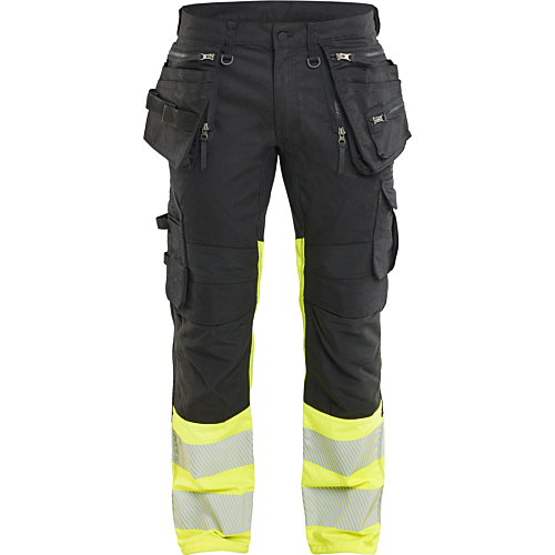 Hi-vis Trousers Stretch-Yellow/Black-C44