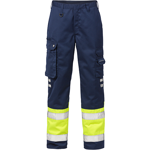 High vis trousers class 1 213 PLU-Navy/Yellow-C44