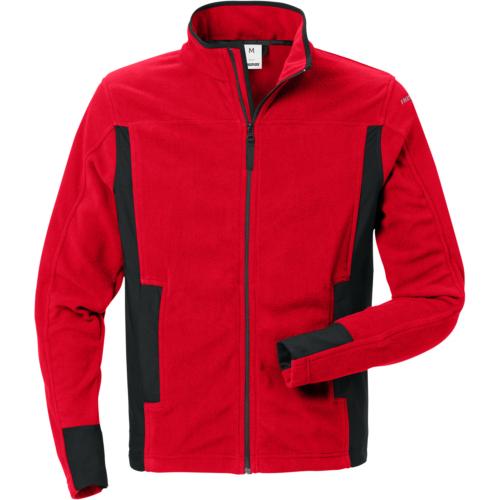 Micro fleece jacket 4003 MFL-Red/Black-XS