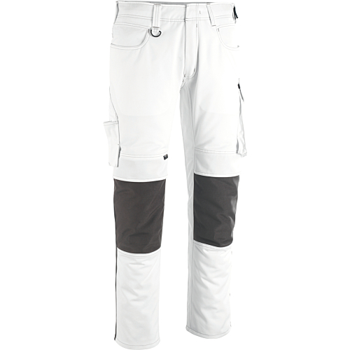 Trousers with kneepad pockets