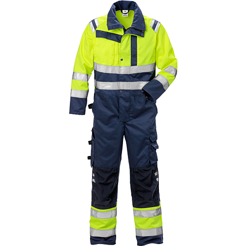 High vis coverall class 3 8026 PLU-Navy/Yellow-S