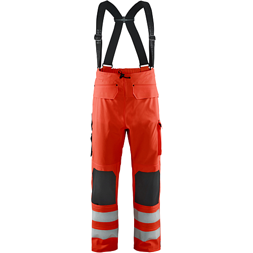 Rain trousers High Vis LEVEL 2-Red-XS