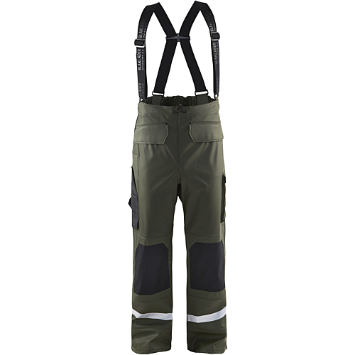 Rain trousers LEVEL 2-Army Green-XS