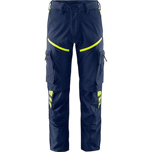 Stretch trousers 2653 LWS-Navy/Yellow-C42