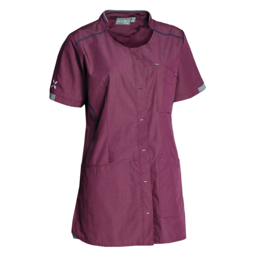 Ladies' tunic/shirt, Sporty-S-Wine Red