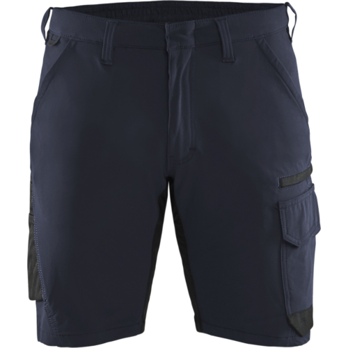 Service shorts 4-way stretch-Navy/Black-C48