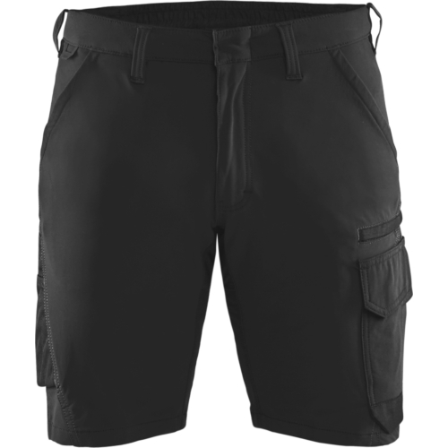 Service shorts 4-way stretch-Grey/Black-C48