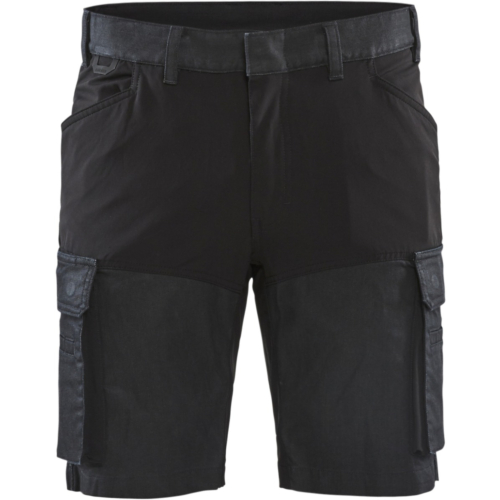 Serviceshorts med denimstretch