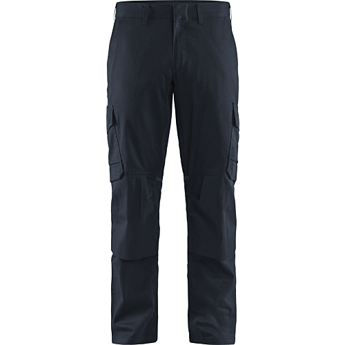 1448 Industry trousers stretch with knee pad pockets-Navy/Black-C44