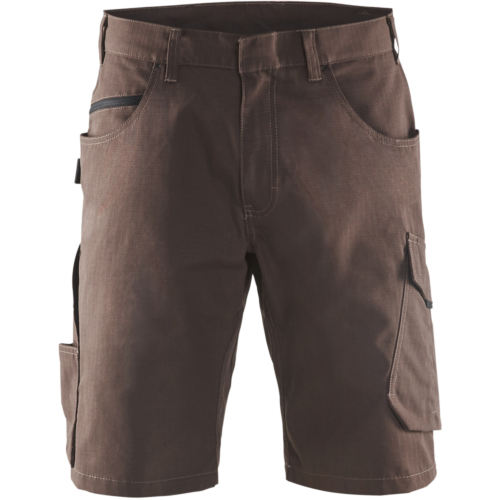 Service Shorts-Black/Brown-C44