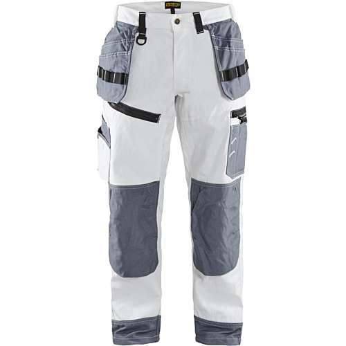 X1500 Painters Trousers-White/Grey-C48