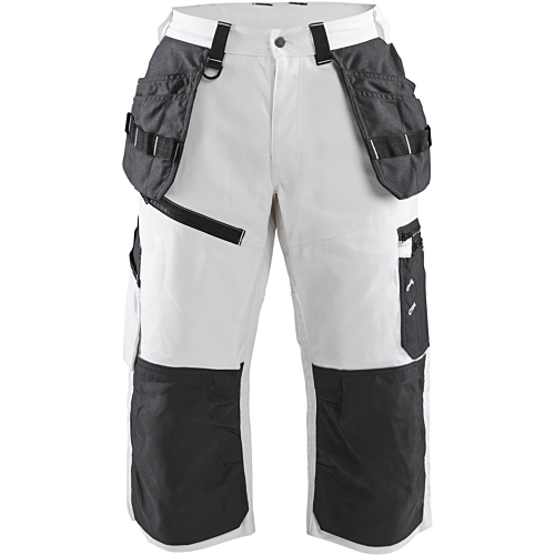 X1500 Painters Pirate Trousers-White/Grey-C44