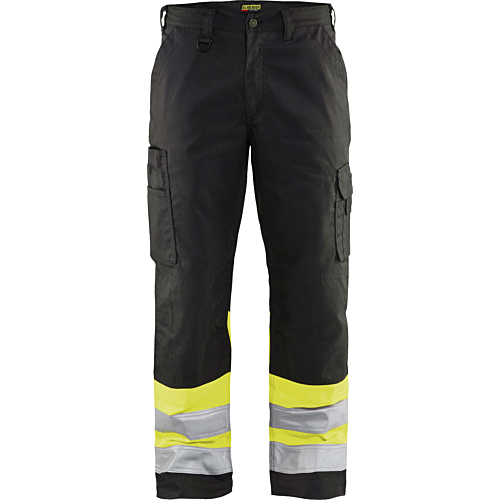 1564 Hi-Vis trousers-Yellow/Black-C44