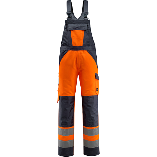 Hängselbyxor med knäfickor