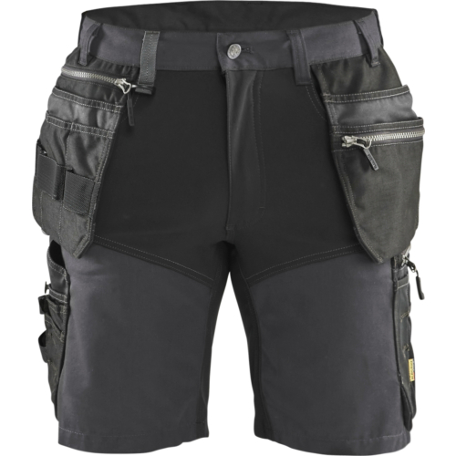 1598 Craftsman shorts with stretch-Grey/Black-C44