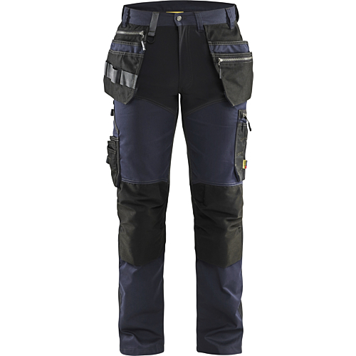 1599 Craftsman trousers with stretch-Navy/Black-C44