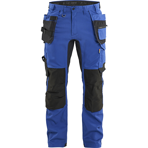 1750 Craftsman trousers with stretch-Blue/Black-C44