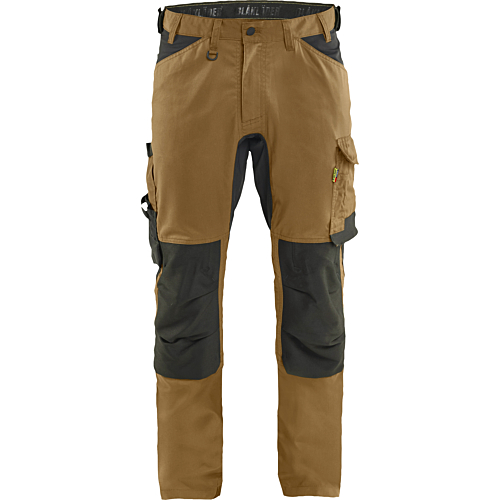 1751 Craftsman trousers with stretch-Black/Brown-C44