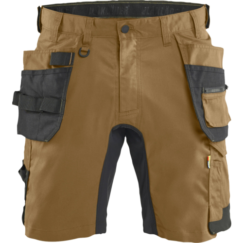 1752 Craftsman shorts stretch-Black/Brown-C44