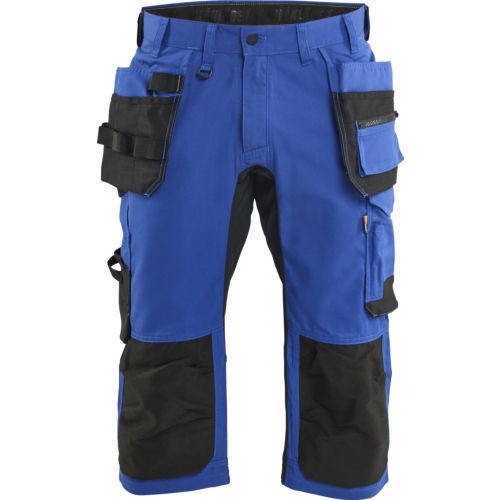 1754 Craftsman pirate shorts stretch-Blue/Black-C44