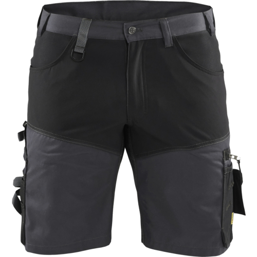 1798 Craftsman Shorts with Stretch-Grey/Black-C44