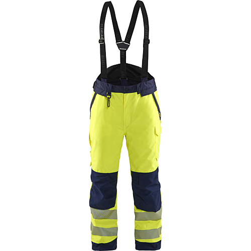 1875 Hi-Vis Winter Trousers-Navy/Yellow-XS