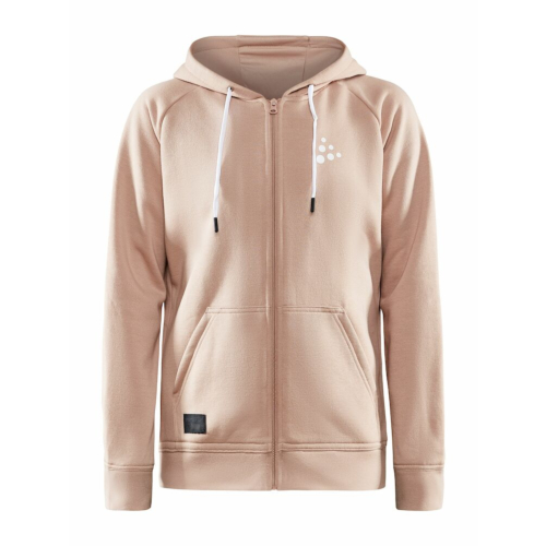 CORE Craft zip hood W-Pink-XS