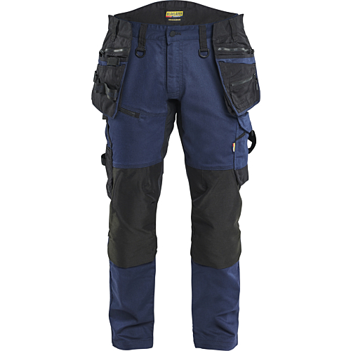 STRIKER Craftsman Trousers with stretch-Navy/Black-C48
