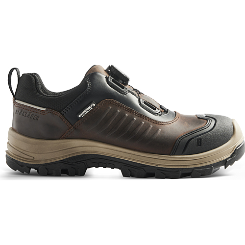 STORM Safety Shoe-Black/Brown-39
