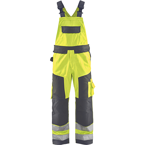 High vis Bib trousers-Yellow/Grey-C44