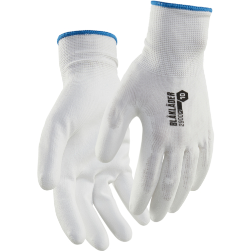 PU-dipped work gloves-White-6