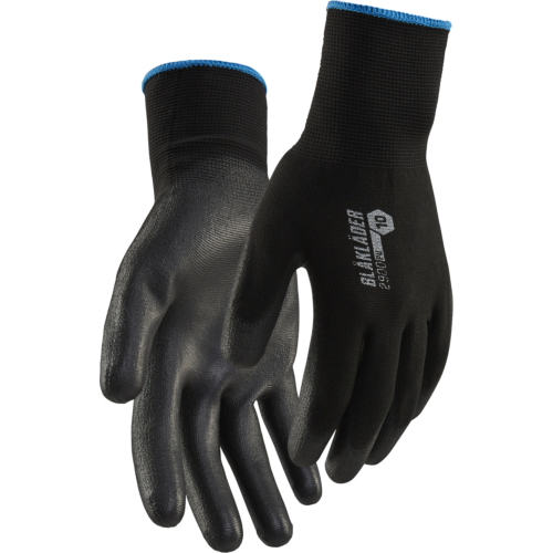 PU-dipped work gloves-Black-6