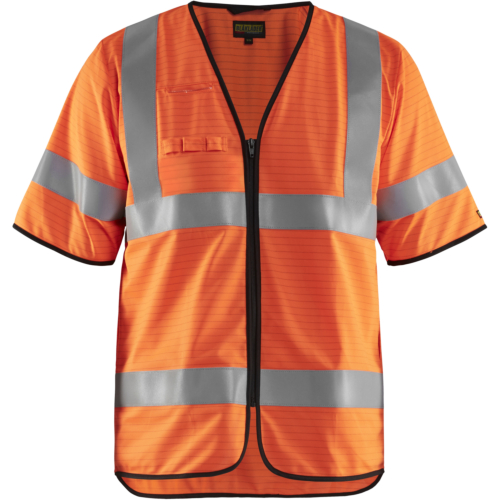 Multinorm safety waistcoat-Orange-S/M
