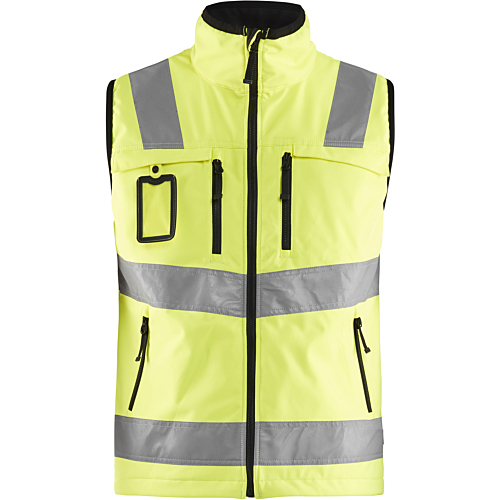 High vis softshell vest-Yellow-XS