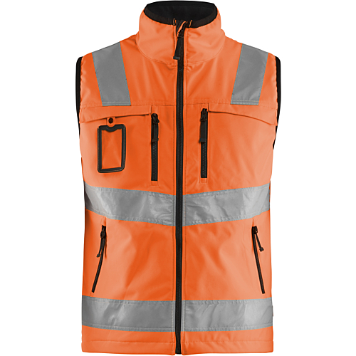High vis softshell vest-Orange-XS
