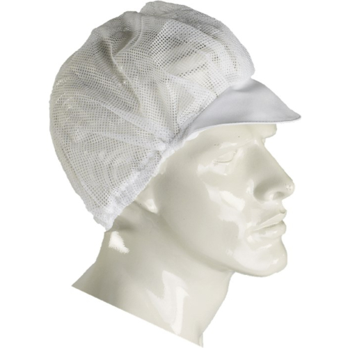 Keps med hårnät