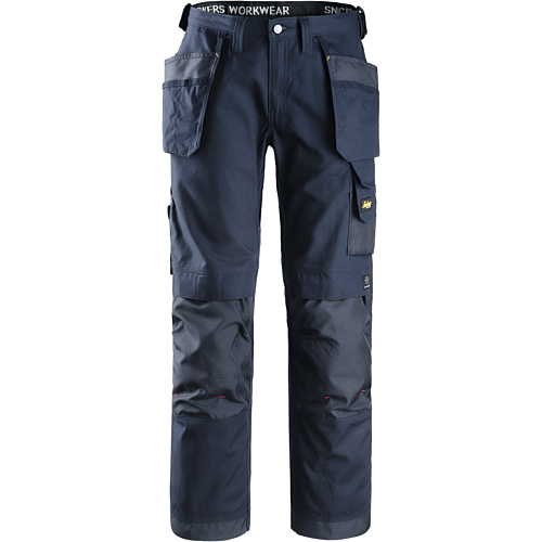 Craftsmen Holster Pockets Trousers, Canvas+-Navy-C42