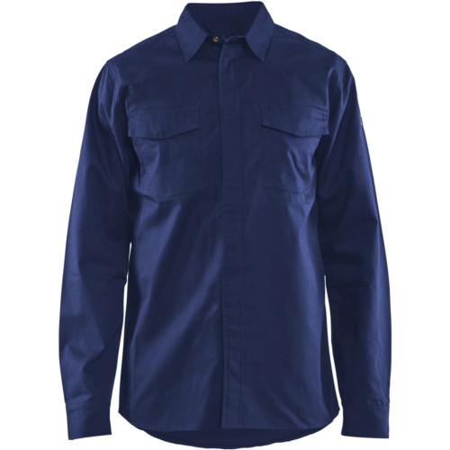 Flame retardant shirt-XS-Navy