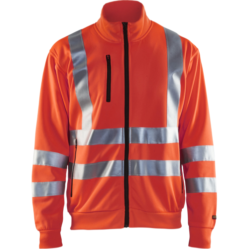 High vis sweatshirt-Red-XXS