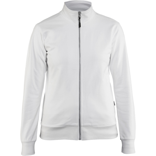 Ladies Sweatshirt-White-XXS