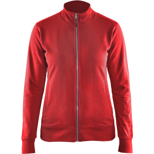 Ladies Sweatshirt-Red-XXS