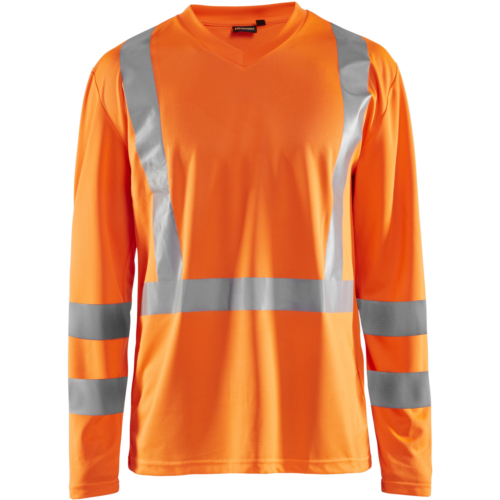 High vis UV long sleeved T-shirt-XS-Orange