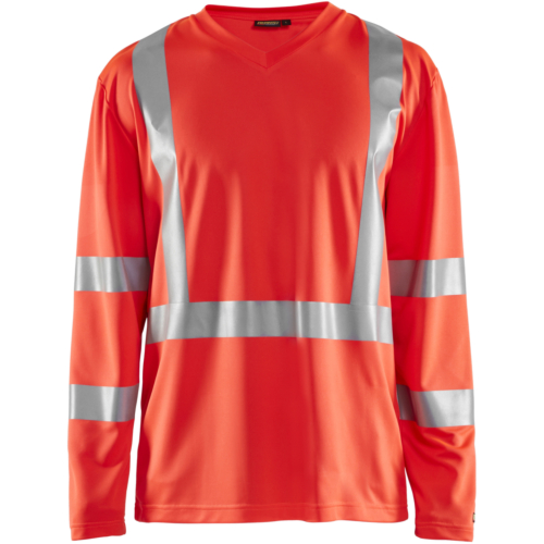 High vis UV long sleeved T-shirt-XS-Red