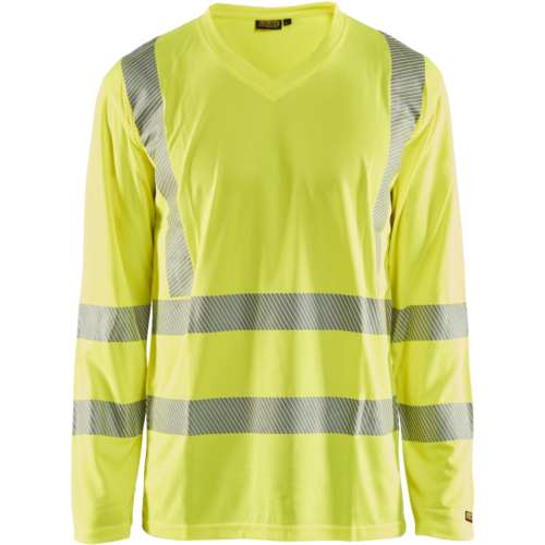 High Vis UV Long sleeved T-shirt-Yellow-XS