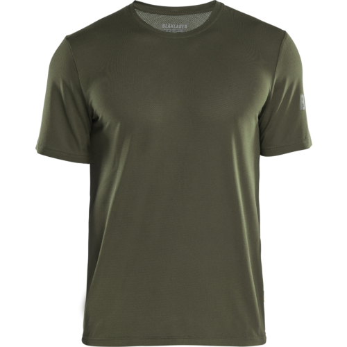 UV-protected Function T-shirt-Army Green-M
