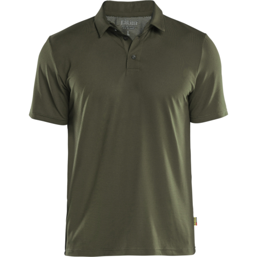 UV-protected Function Polo Shirt-Army Green-M