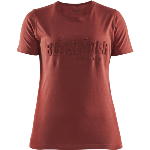 Ladies t-shirt 3D-XS-Red
