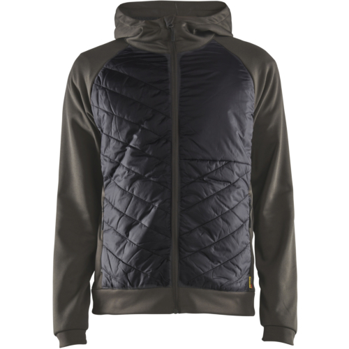 Hybrid sweater-Green/Black-XS